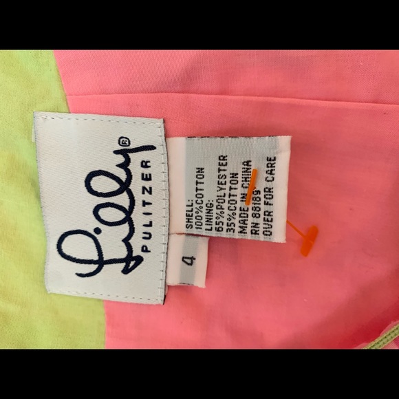 Lilly Pulitzer halter dress size 4 - Picture 3 of 10